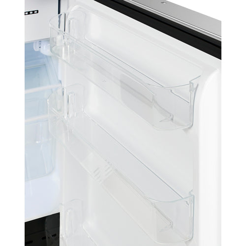 Summit 21" Wide Built-in Refrigerator-Freezer, ADA Compliant ALRF49BCSSHV