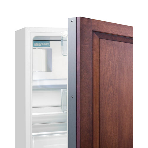 Summit 21" Wide Built-in Refrigerator-Freezer, ADA Compliant (Panel Not Included) ALRF48IF