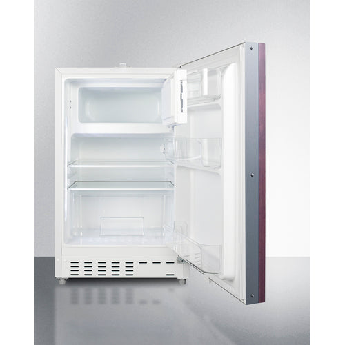 Summit 21" Wide Built-in Refrigerator-Freezer, ADA Compliant (Panel Not Included) ALRF48IF