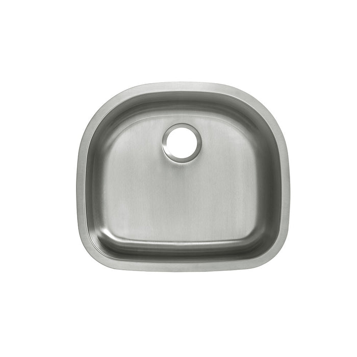 Swiss Madison Toulouse 23 5/8 x 21 Stainless Steel, Single Basin, Undermount Kitchen Sink - SM-KU705