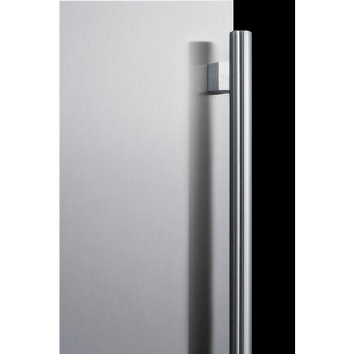 Summit 24" Built-In Outdoor Refrigerator, ADA Compliant AL55OSCSSLHD