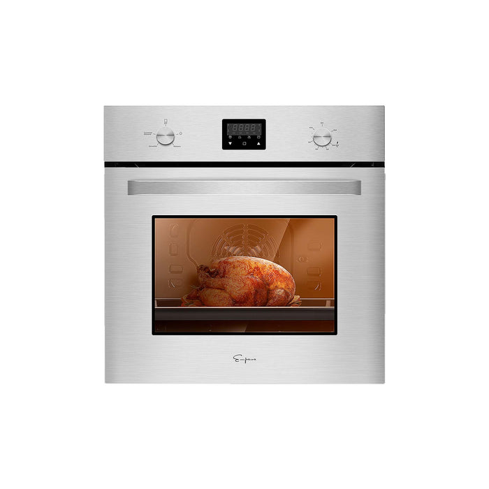 Empava 24 in. 2.3 Cu. Ft. Single Gas Wall Oven - Only For Natural Gas EMPV-24WO09