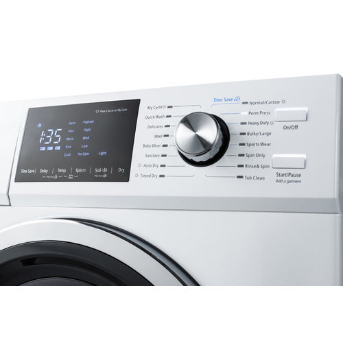 Summit 24" Wide 115V Washer/Dryer Combo SPWD2202W