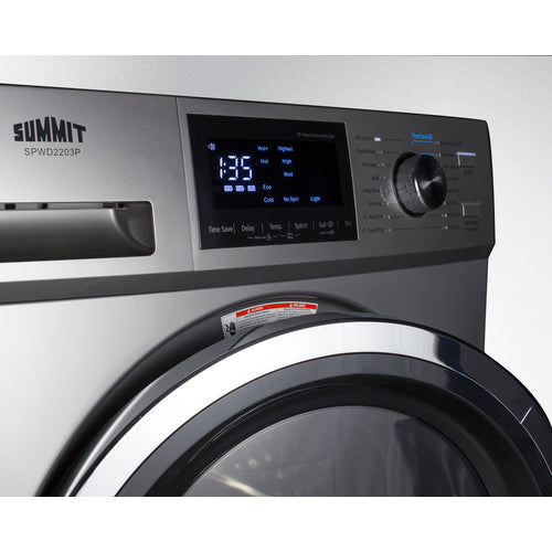 Summit 24" Wide 115V Washer/Dryer Combo SPWD2203P