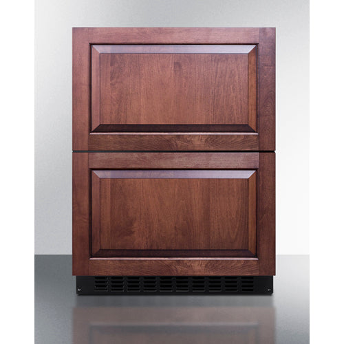 Summit 24" Wide 2-Drawer All-Refrigerator, ADA Compliant (Panels Not Included) ASDR2414PNR