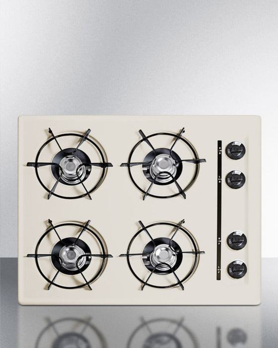 Summit 24" Wide 4-Burner Gas Cooktop SNL033