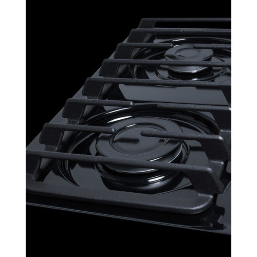 Summit 24" Wide 4-Burner Gas Cooktop TTL033S