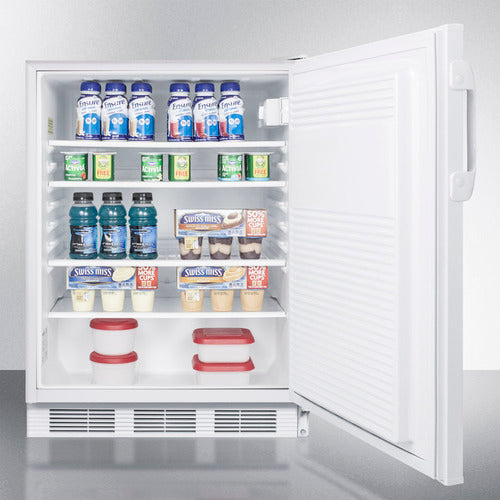 Summit 24" Wide All-Refrigerator, ADA Compliant AL751WL