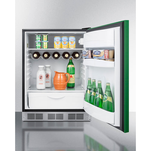 Summit 24" Wide All-Refrigerator, ADA Compliant BAR631BKGADA