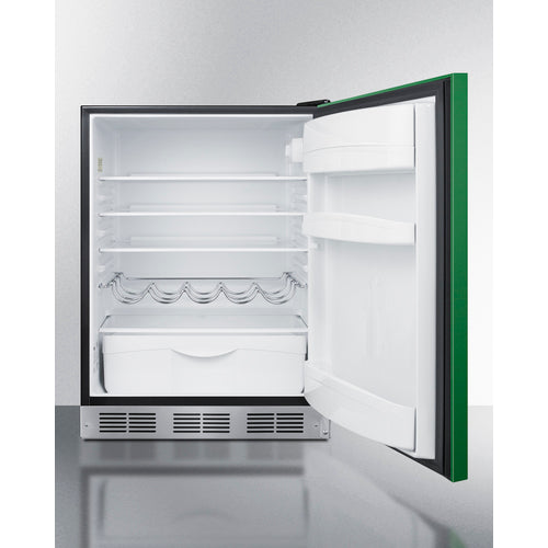 Summit 24" Wide All-Refrigerator, ADA Compliant BAR631BKGADA