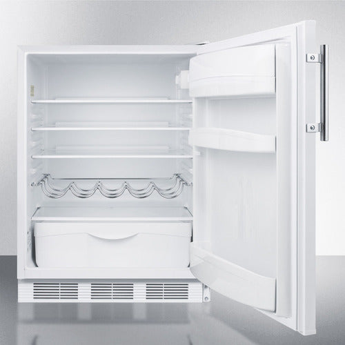 Summit 24" Wide All-Refrigerator, ADA Compliant FF61WADA