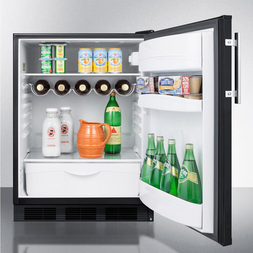 Summit 24" Wide All-Refrigerator, ADA Compliant FF63BKADA