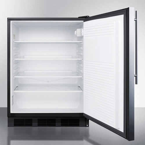 Summit 24" Wide All-Refrigerator, ADA Compliant FF7BKSSHVADA