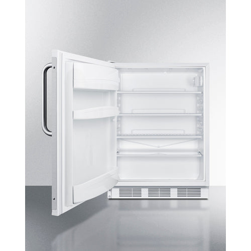 Summit 24" Wide All-Refrigerator, ADA Height FF6W7BZADALHD