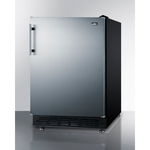 Summit 24" Wide All-Refrigerator FF6BK2SSRS