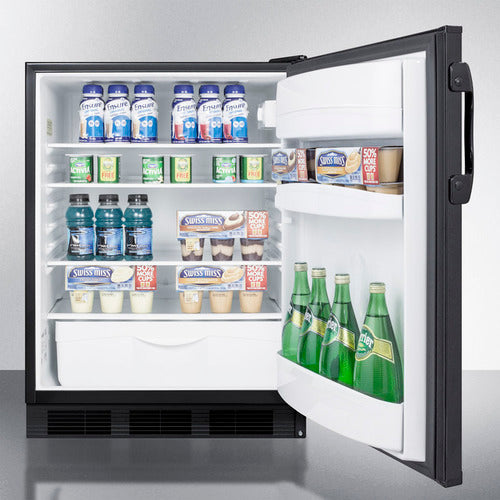 Summit 24" Wide All-Refrigerator FF6BK