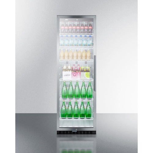 Summit 24" Wide Beverage Center SCR1400WLHCSS