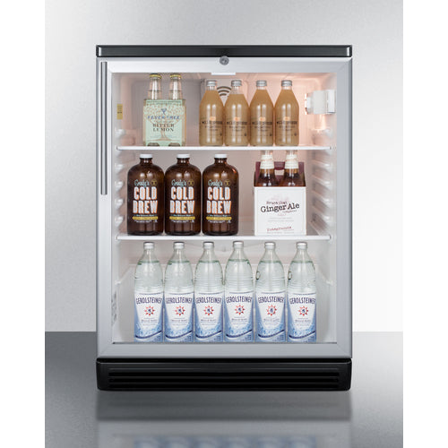 Summit 24" Wide Beverage Center SCR600BGLHV