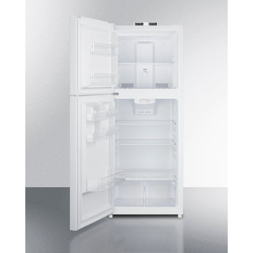 Summit 24" Wide Break Room Refrigerator-Freezer BKRF1088WLHD