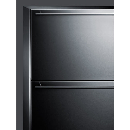 Summit 24" Wide Built-In 2-Drawer All-Freezer CL2F249