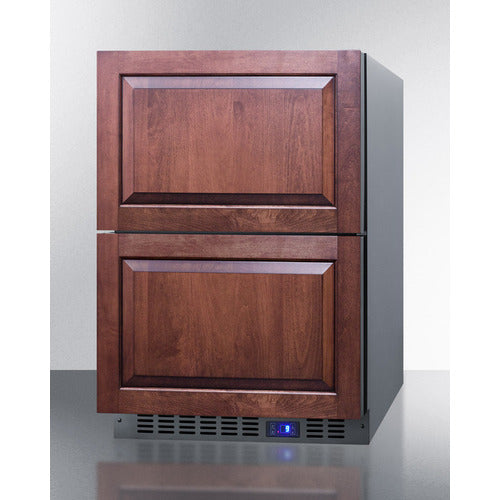 Summit 24" Wide Built-In 2-Drawer All-Freezer CL2F249