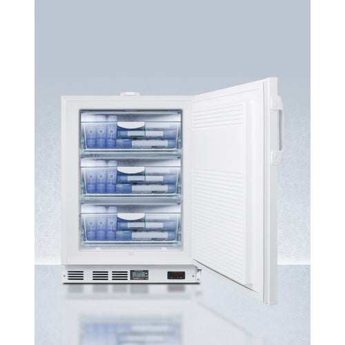 Summit 24" Wide Built-In All-Freezer, ADA Compliant VLT650ADA