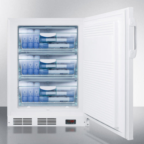 Summit 24" Wide Built-In All-Freezer, ADA Compliant VT65MLBIVACADA