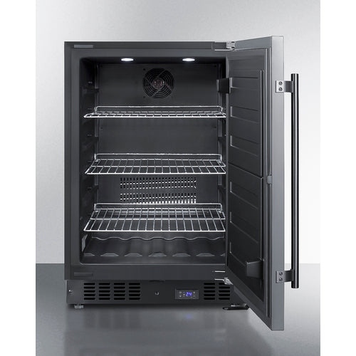 Summit 24" Wide Built-In All-Freezer SCFF53BSS