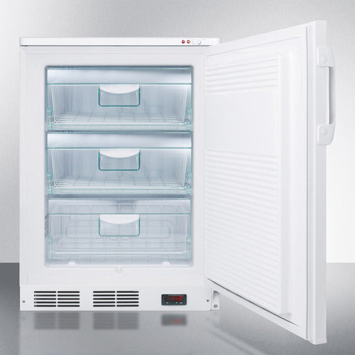 Summit 24" Wide Built-In All-Freezer VT65MLBIVAC