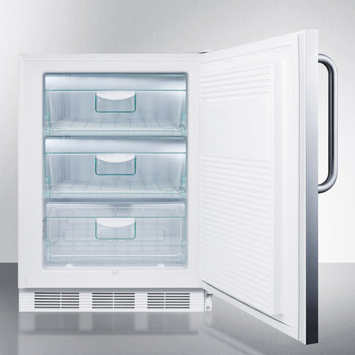 Summit 24" Wide Built-In All-Freezer VT65MLCSS