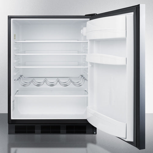 Summit 24" Wide Built-In All-Refrigerator, ADA Compliant AR5BS