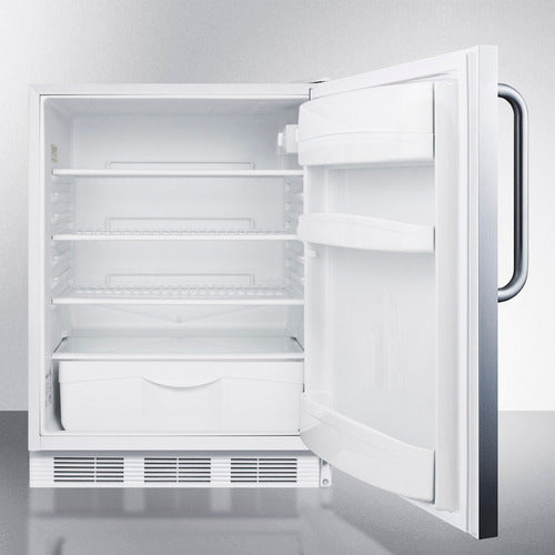 Summit 24" Wide Built-In All-Refrigerator, ADA Compliant FF6LW7CSSADA