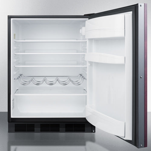 Summit 24" Wide Built-In All-Refrigerator, ADA Compliant (Panel Not Included) AR5BIF