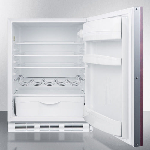 Summit 24" Wide Built-In All-Refrigerator, ADA Compliant (Panel Not Included) FF61WIFADA