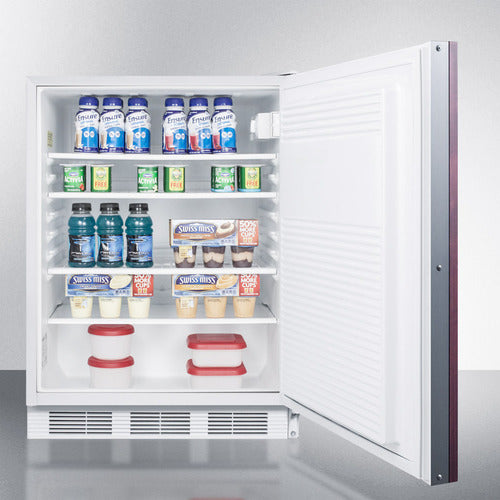 Summit 24" Wide Built-In All-Refrigerator, ADA Compliant (Panel Not Included) FF7LWBIIFADA