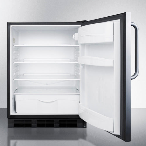 Summit 24" Wide Built-In All-Refrigerator FF6BK7SSTB