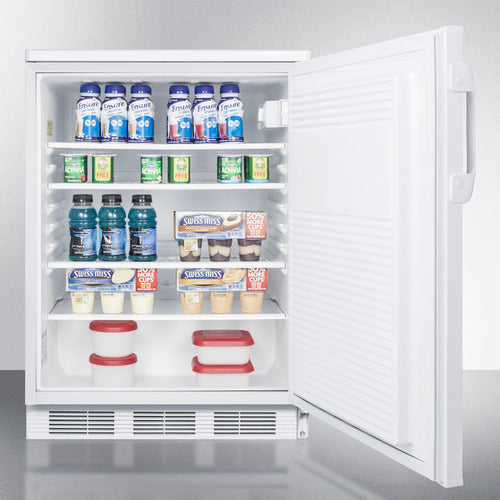 Summit 24" Wide Built-In All-Refrigerator FF7LWBI