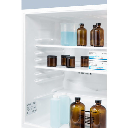 Summit 24" Wide Built-In All-Refrigerator FF7LWBIMED2