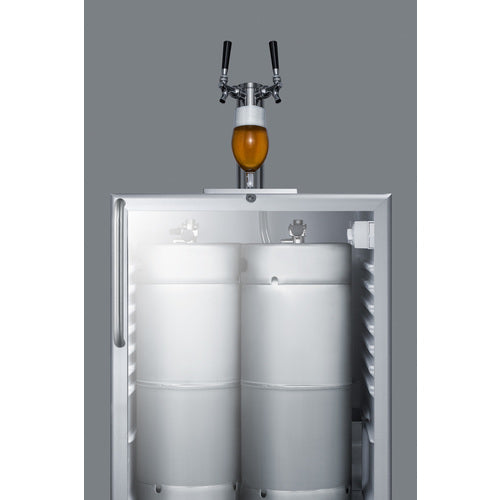 Summit 24" Wide Built-In Beer Dispenser, ADA Compliant SBC56GBICSSADA