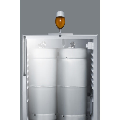 Summit 24" Wide Built-In Beer Dispenser, ADA Compliant SBC56GBINKCSSADA