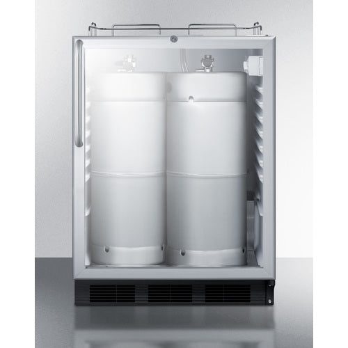 Summit 24" Wide Built-In Beer Dispenser, ADA Compliant SBC56GBINKCSSADA