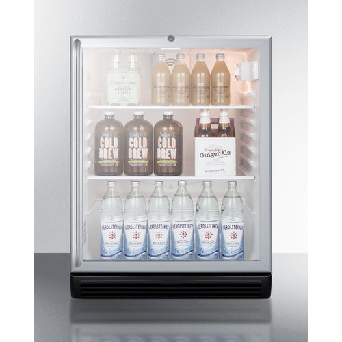 Summit 24" Wide Built-In Beverage Center, ADA Compliant SCR600BGLBISHADA