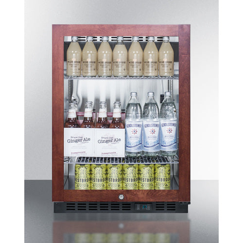 Summit 24" Wide Built-In Beverage Center SCR610BLPNR