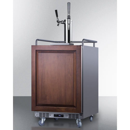 Summit 24" Wide Built-In Cold Brew/Nitro Coffee Kegerator (Panel Not Included) SBC682PNRCMTWIN