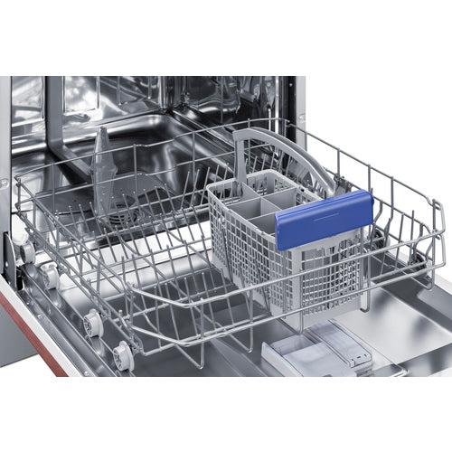 Summit 24" Wide Built-In Dishwasher, ADA Compliant (Panel Not Included) DW245NTADA