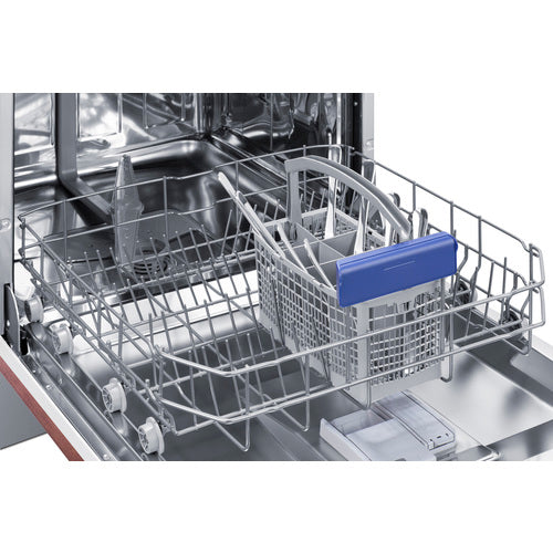 Summit 24" Wide Built-In Dishwasher, ADA Compliant (Panel Not Included) DW245NTADA