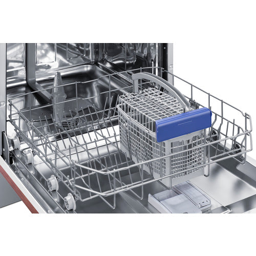 Summit 24" Wide Built-In Dishwasher, ADA Compliant (Panel Not Included) DW245NTADA