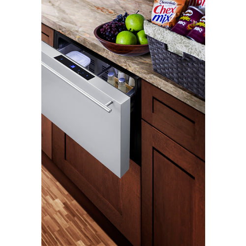 Summit 24" Wide Built-In Drawer Refrigerator SDR24