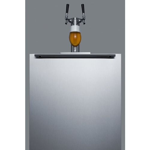 Summit 24" Wide Built-In Kegerator, ADA Compliant SBC58BLBIADA