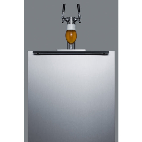 Summit 24" Wide Built-In Kegerator, ADA Compliant SBC58BLBIADALock